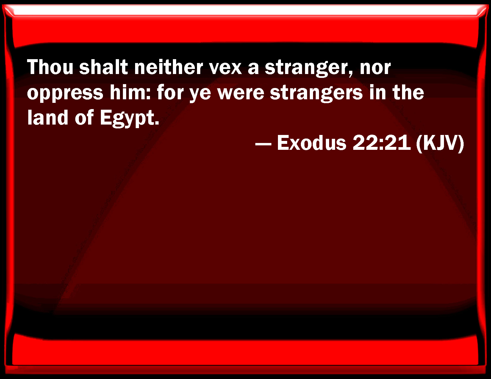 Exodus 21 22