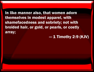 1 timothy 2 9 10 bible verse