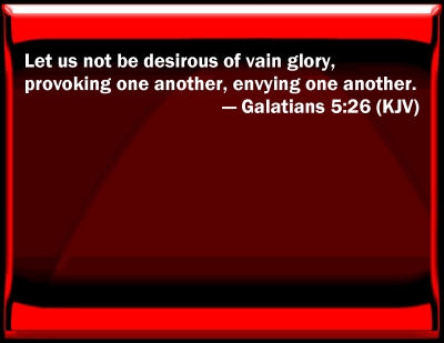 galatians 5 26