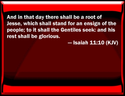 isaiah 11 1 10 catholic bible