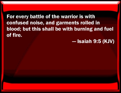 isaiah 9 5 hebrew bible