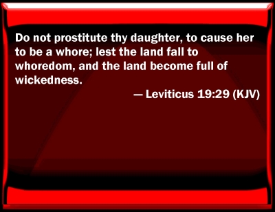 prostitute bible verse
