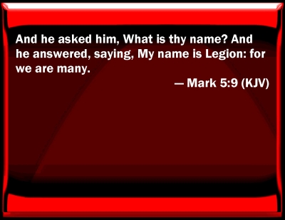 bible mark 5 9