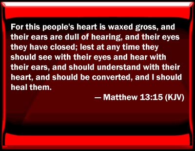 Image result for matthew 13"15