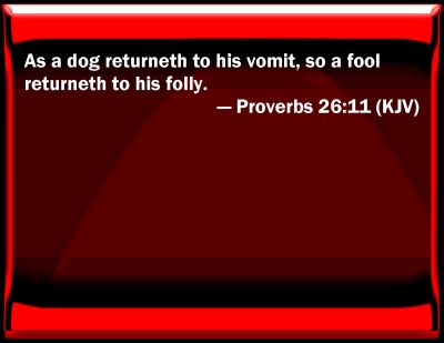 proverbs 26 11 hebrew