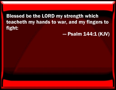 Psalms 144 1