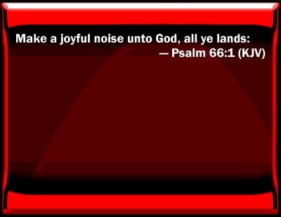 Psalm 66 Complete With Explanation Online Bible