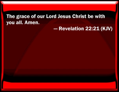 Revelation 22:21