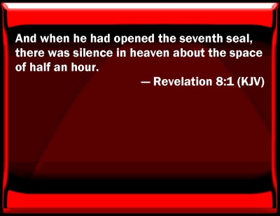 revelation chapter 8 1 bible