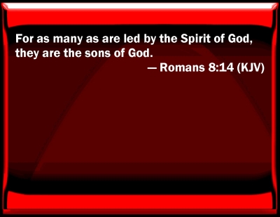 romans 8 14 bible hub