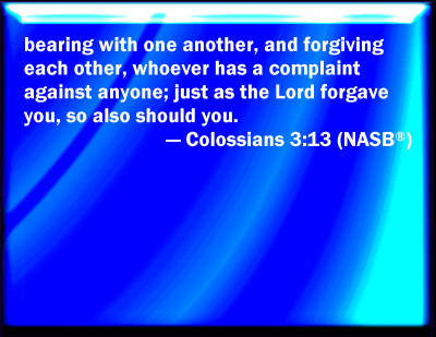 bible colossians 3 13