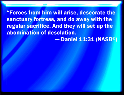 daniel 11 31 biblia