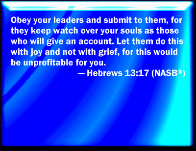 hebrew 13 17 msg