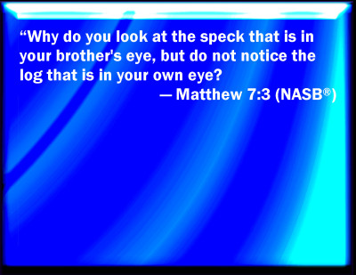 matthew 7 3 bible verse