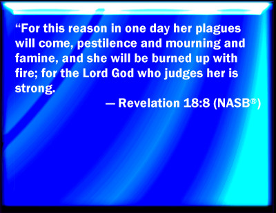 revelation 18 8 commentary