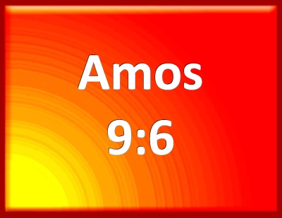 amos 9 6 nasb