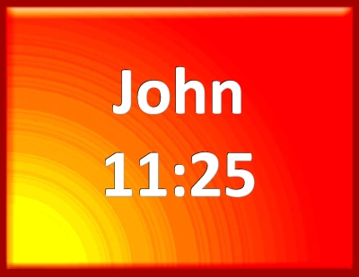 john 11 25 amplified bible