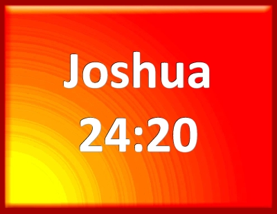 joshua slides bible verse