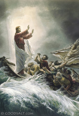 Matthew 8: Jesus calms the storm