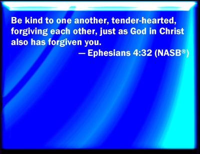 Bible Verse Powerpoint Slides for Ephesians 4:32