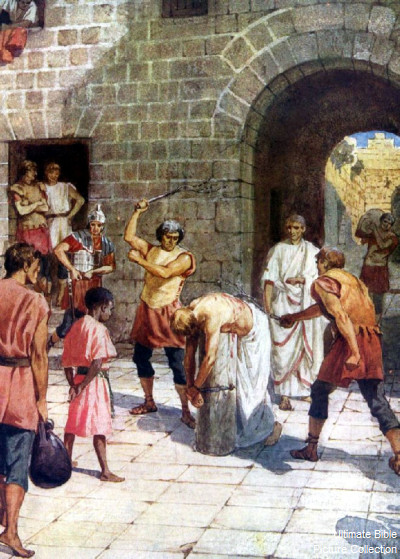 John 19 Bible Pictures The Beating Of Jesus