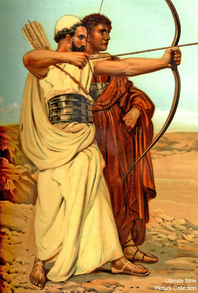 1 Samuel 20 Bible Pictures Jonathan And David