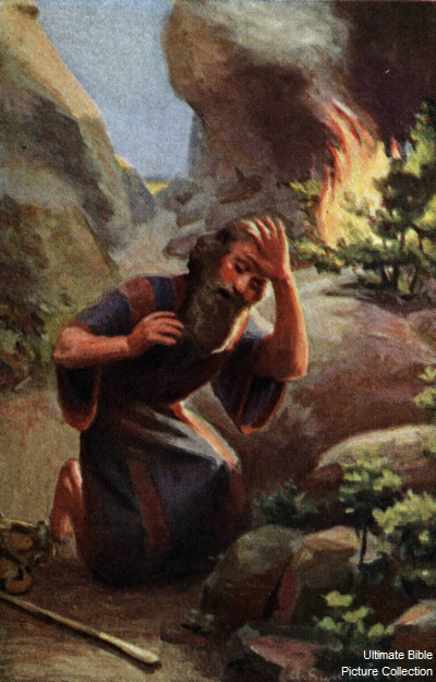 Moses And The Burning Bush Images