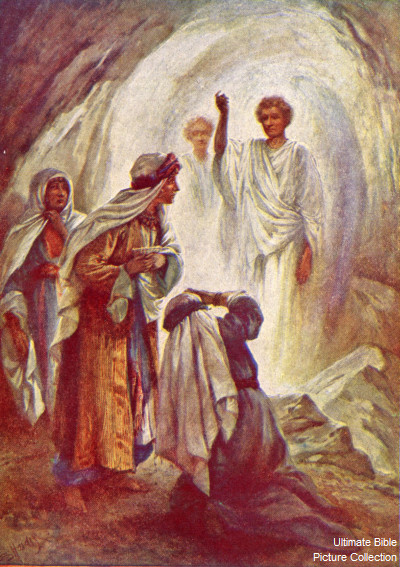 Matthew 28 Bible Pictures: Jesus' resurrection