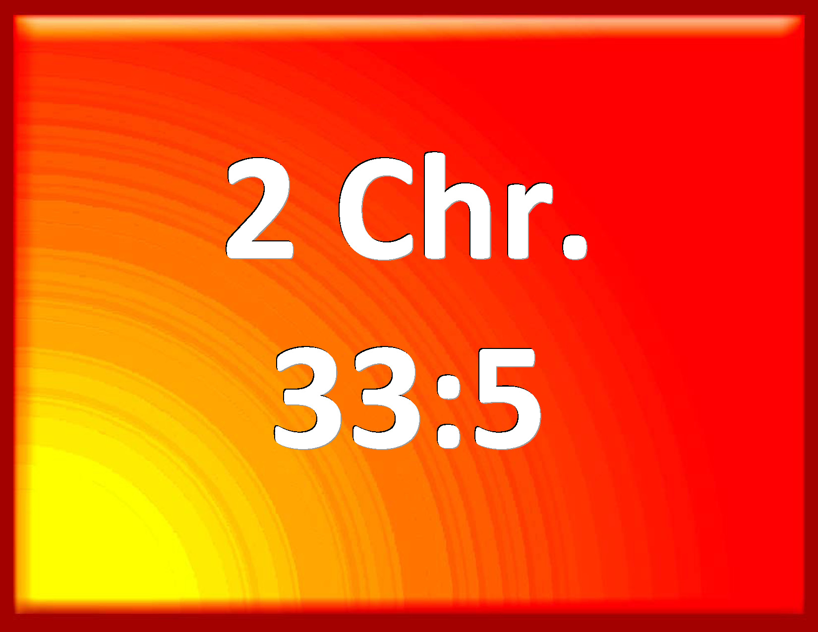 2 Chronicles 33:5 And he built altars for all the host of heaven in the