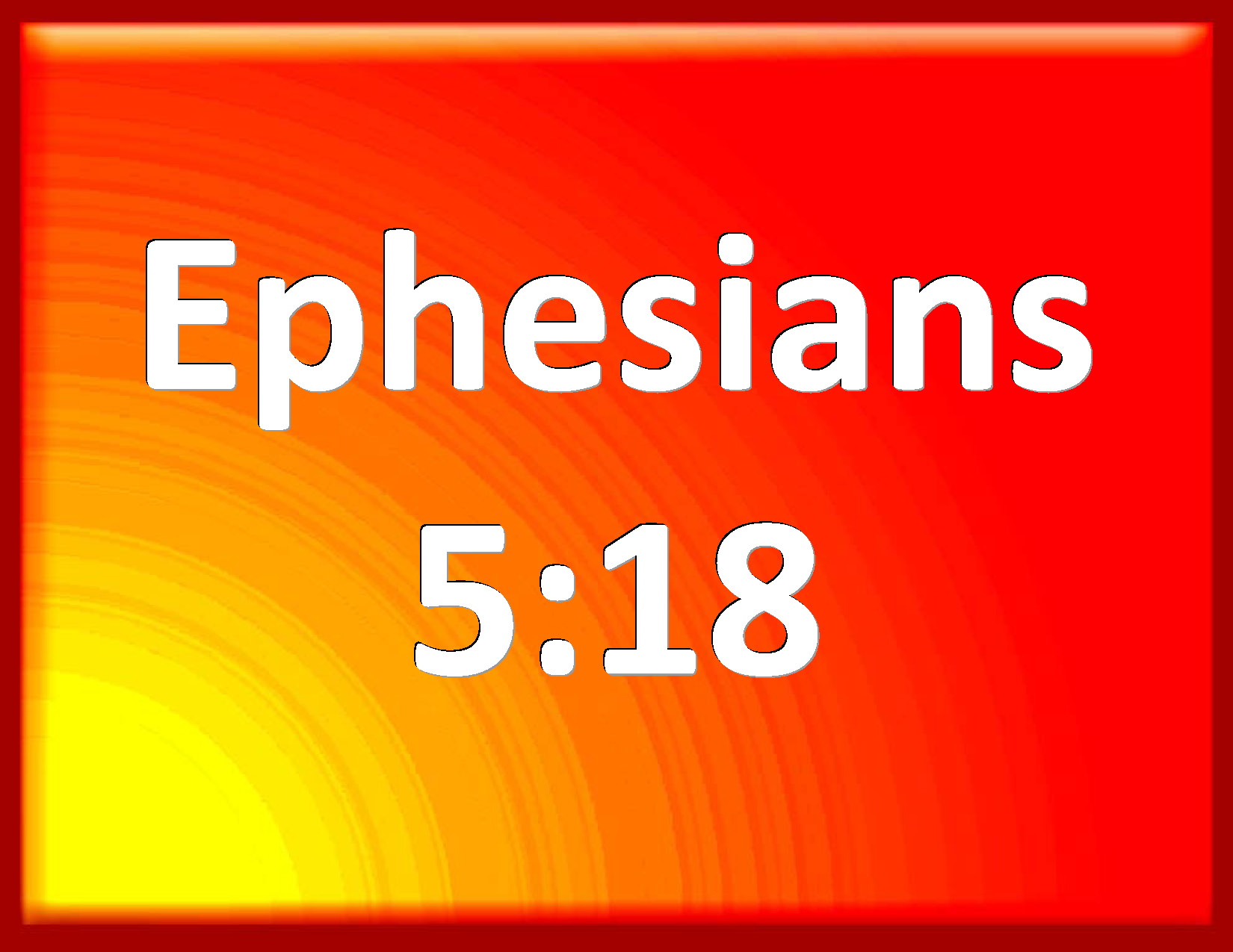 ephesians chapter 5 verse 18 to 20