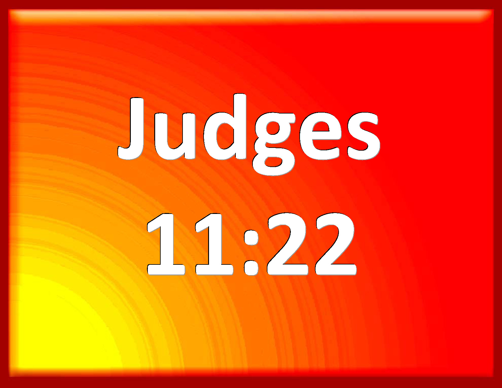 Judges 11 22 And They Possessed All The Coasts Of The Amorites From