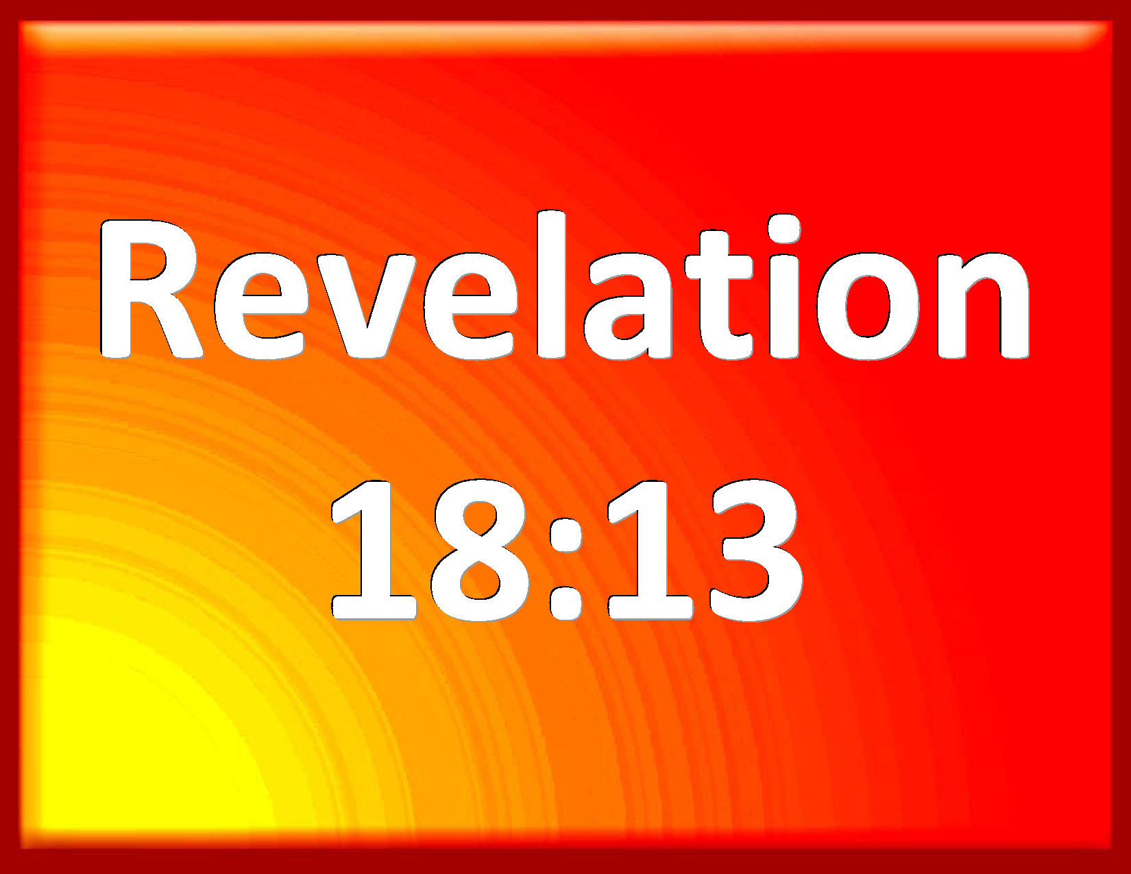 revelation chapter 13 verse 18 meaning